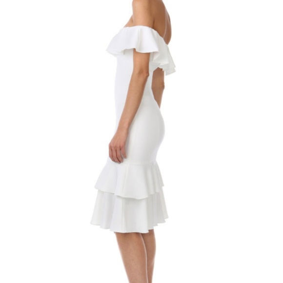 NWT Jay Godfrey Momoa Ruffle Dress - Picture 5 of 6